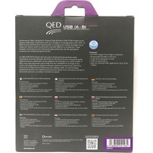 QED QE-6903 Performance USB A-B Graphıte Kablo 3 Metre