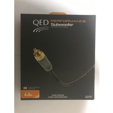 QED QE-6301 Performance Subwoofer Kablo 6 Metre