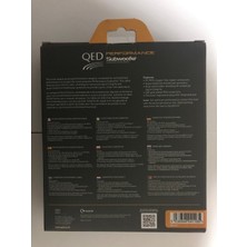 QED QE-6301 Performance Subwoofer Kablo 6 Metre