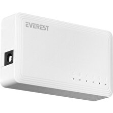Everest ESW-515G 5 Port 10/100/1000MBPS Gigabit Ethernet Switch Hub
