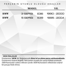 Alpha Auto Part Bmw 3 Serisi E36, 5 Serisi E39 Için Sunroof Tamir Çubuğu