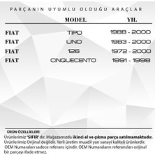 Alpha Auto Part Fiat Tipo, Uno Için Çamurluk Sinyal Lambası