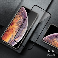 Bzontech Apple iPhone Xr Ekran Koruyucu 9d Tam Kaplayan Kavisli