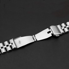Zh Store I Watch 7 41MM / 40MM / 38MM Için Metal Kayış - Pembe Altın / Gümüş (Yurt Dışından)