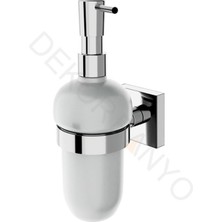 Dekor Corner Krom Sıvı Sabunluk