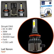 Carub H11 LED Xenon 12V Turbo C.o.b 8-48V 36W 3800LM BR0411405