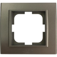 Ovivo Mina Metallıc Tekli Çerçeve Antrasit