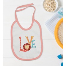 Bk Kids Pembe Bebek Mama Önlüğü - Model 140