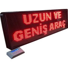 Sanec Uzun ve Geniş Araç Uyarı Tabelası