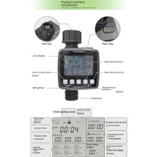 Yağmur Algılama LCD Ekran Bahçe Sulama Sulama Zamanlayıcısı(Yurt Dışından)