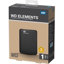 Wd 2.5 1tb Elements WDBUZG0010BBK Siyah