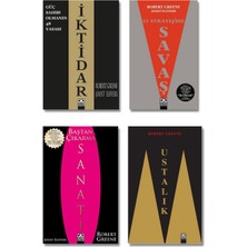 İktidar - Savaş - Ustalık - Baştan Çıkarma Sanatı - 4 Kitap - Robert Greene