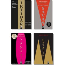 İktidar - Savaş - Ustalık - Baştan Çıkarma Sanatı - 4 Kitap - Robert Greene