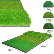 Perfk Premium Golf Vurma Mat Mini Kaymaz Fairway Isabet Çim Mat Eğitim Yardımcıları (Yurt Dışından)