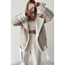 Garmoda Ithal Süet Kaban Trençkot Mont