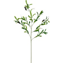 Nettenevime Yapay Zeytin Dalı Uzun Dallı 90CM 6 Meyveli