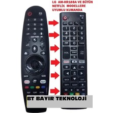 Doğa Bilişim Lg Ugr Kl Lg Netflıx-Amazon Tuşlu Lcd-Led Tv Kumanda-  8 (AKB75095308CAS65BN708) 1