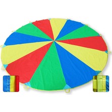 ZSHSKJ 3.6m Çocuk Gökkuşağı Paraşüt - Çok Renkli (Yurt Dışından)