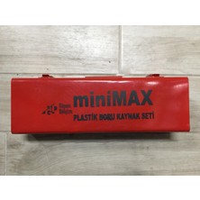 Gönen Döküm 600 Watt Minimax Plastik Boru Kaynak Makinası Seti Metal Çantalı