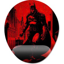 Pixxa The Batman 2022 Bilek Destekli Mousepad Model - 2 Oval