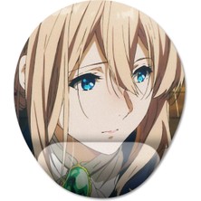 Pixxa Violet Evergarden Bilek Destekli Mousepad Model - 2 Oval