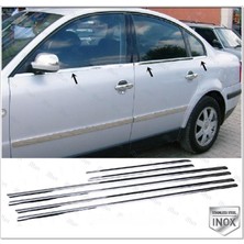 Vw Passat 3b Krom Cam Çıtası 6 Prç. 1996-2005 Arası P. Çelik