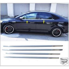 Ford Mondeo Krom Cam Çıtası 4 Parça 2007-2015 Arası Paslanmaz Çelik