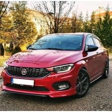 STS Oto Aksesuar Fiat Egea Yarasa Ayna Kapağı Piano Black Tüm Modeller Için Uyumludur