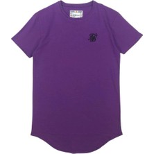 Bpm Siksilk Gym Tee Erkek Tişört Purple