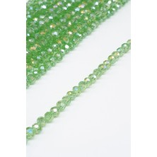 Limelia Koyu Yeşil Kristal Boncuk 4 mm