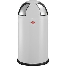 Wesco Push Two Beyaz Çöp Kovası - 50 L