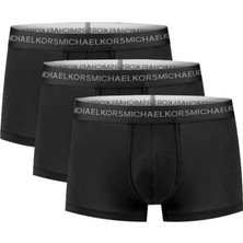Mıchael Kors Erkek 3 Lü Boxer 6BR1T10773-BLACK