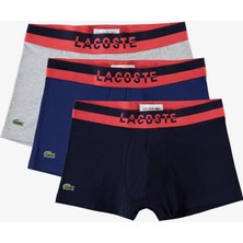 Lacoste Erkek 3 Lü Boxer 5H338800-RTB