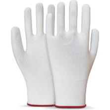 Beybi Kasyer Eldiven Beyaz Yıkanabilir 5 Çift Kasiyer