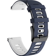Novstrap Huawei Watch Gt 2e Uyumlu Kordon Kayış (22MM) Sportive Delikli Spor Silikon Kordon