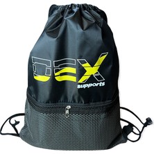 Dex Supports Wrist Wraps +  8 Loop Lifting Straps +Sackpack  3'lü Set