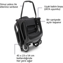 Bugaboo Butterfly (Bir Saniyede Açılan Kabin Boy Bebek Arabası)