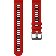 Novstrap Xiaomi Mi Watch Uyumlu Kordon Kayış (22MM) Sportive Delikli Spor Silikon Kordon