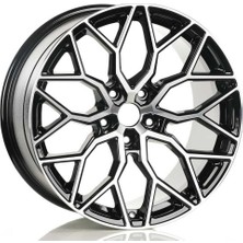 Arc EMR-A319-09 9.5X19"-5X112 ET40 73.1 Black Diamond Jant (4 Adet)