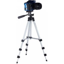 Coofbe Profesyonel Tripod Üç Ayak Profesyonel Kamera Telefon Tripodu 360 Derece Oynar Başlık