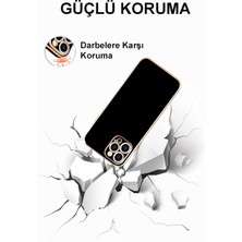 Caseart Samsung Galaxy A22 4g Kapak Kamera Korumalı Lazer Kesim Lüx Silikon Kılıf -  Mor