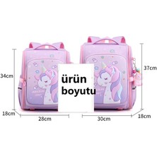 Mectime Büyük Boy Unicorn Çocuk Kwaii Okul Çantaları (Yurt Dışından)