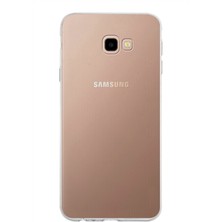 Kzy Samsung  Galaxy J4 Plus Uyumlu Kapak Şeffaf Silikon Kılıf