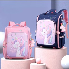 Mectime Büyük Boy Unicorn Çocuk Kwaii Omuz Çantaları (Yurt Dışından)