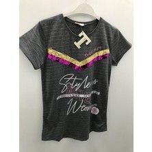 CMK Butik Dijital Baskı Kız Çocuk T-Shirt