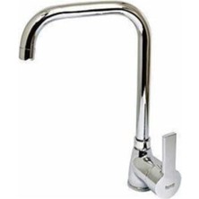 Elmina Armatür Mutfak Evye Musluğu Çeşmesi Bataryası Köşe Borulu elmina Armatur