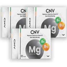 Convita Magnezyum,vitamin B6 ve Vitamin B12 60 Tablet 3 Adet