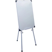 A+ Teleskopik Ayaklı Ekonomik Beyaz Okul Yazı Tahtası 80x100 cm - 1 Adet Tahta Kalemi ve Yazı Tahtası Silgisi