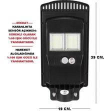 Tawitec 50W Radar Hareket Sensörlü Solar Şarjlı LED Projektör – Su Geçi̇rmez – Güneş Panelli̇ -  %50 - %100 Işık