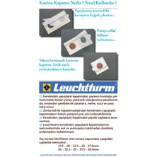 Leuchtturm 17,5mm Kendinden Yapışkanlı Karton Kapama